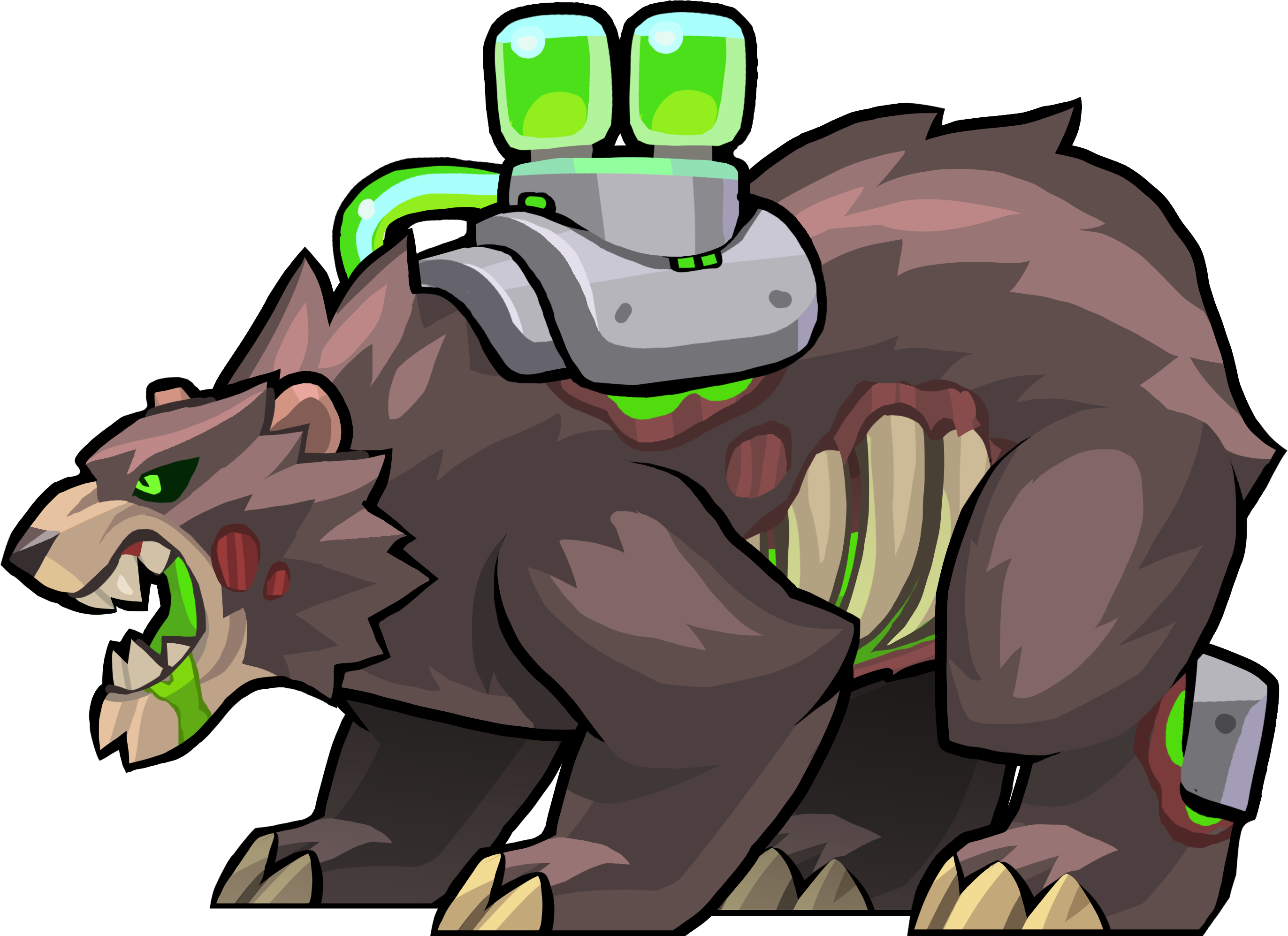 Right Crystal Character